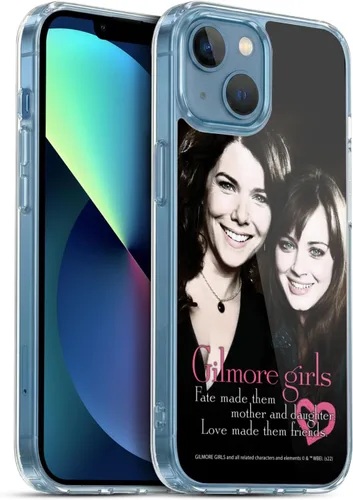 Vista 221 de Head Case Designs Gilmore - Funda negra a prueba de golpes con diseño de dibujos animados para niñas con licencia