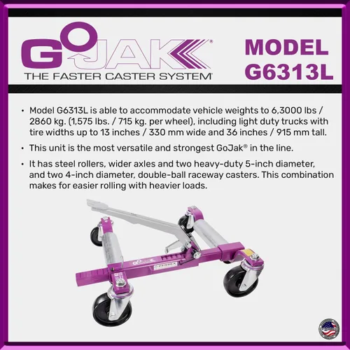 Vista 5 de GoJak® Modelo G6313L Izquierdo