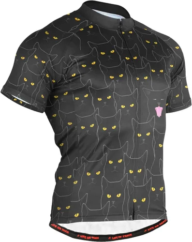 Vista 20 de Camiseta de ciclismo de manga corta para hombre Multi-Color 1