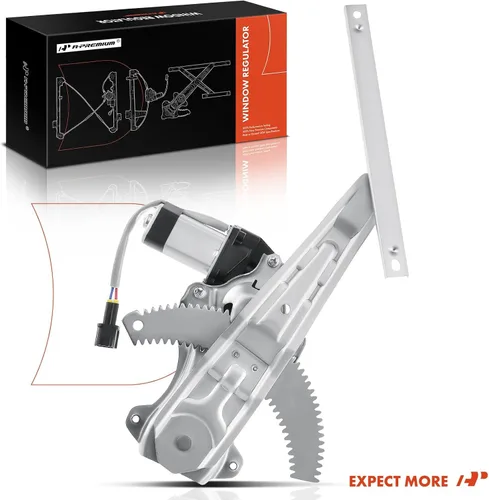 Vista 9 de A-Premium Elevalunas eléctrico con motor compatible con Tiida (México) Versa 2007-2013 lado trasero del conductor