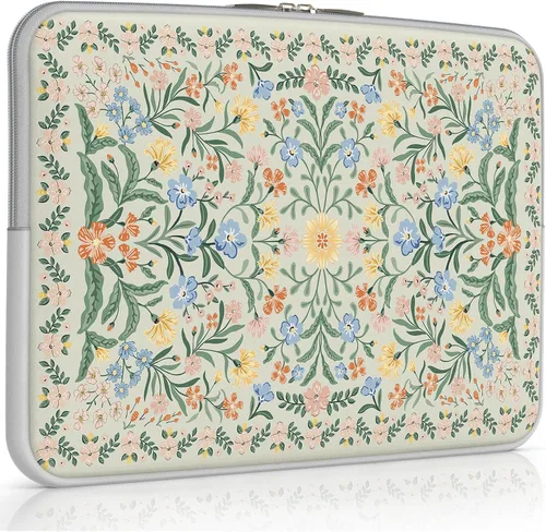 Vista 16 de iCasso - Funda para MacBook Air de 13 a 13.6 pulgadas, M5-M1, color marrón Rompecabezas marrón