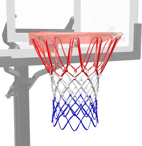 Vista 3 de Spalding Basketball Net 12 Loops Fits Standard Indoor or Outdoor Rims Basketball Hoop Net Replacement