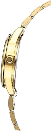 Vista 3 de Casio Reloj analógico de acero inoxidable dorado LTP-V005G-9A para mujer