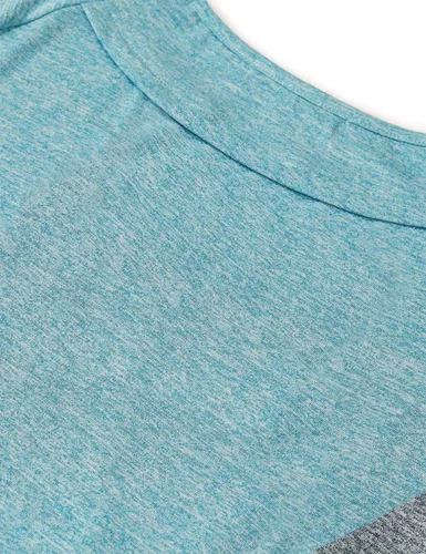 Vista 22 de MISS FORTUNE Active Wear Yoga Top Cool Dry Workout Shirt Ropa de ejercicio