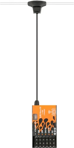 Vista 7 de BETAFPV ExpressLRS Micro Receptor Soporte 5 CH PWM Salidas Función a Prueba de Fallos con IPEX MHF T Antena Compatible con Multirotores Helicópteros