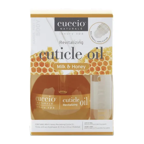 Vista 6 de Cuccio Naturale - Juego de aceite revitalizante para cutículas, proporciona hidratación intensa, repone y fortalece las uñas, promueve una piel más