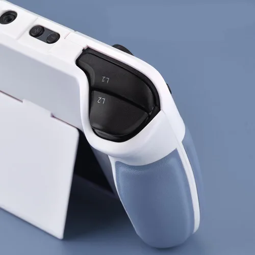 Vista 3 de UYIYE Funda con función atril para cubierta de vapor, accesorio protector y confiable con función atril beigeazul