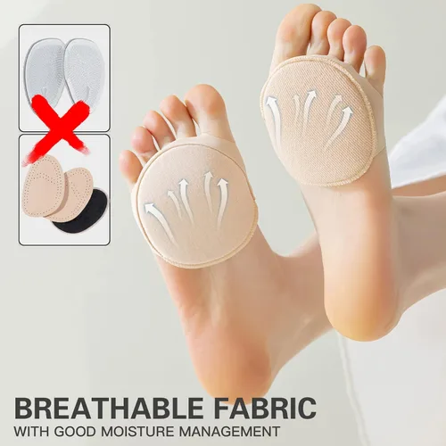 Vista 3 de 6 pares de calcetines para mujer, medias medias medias para mujer, inserciones de zapatos de tacón alto, adecuados para zapatos de mujer, Mezclado