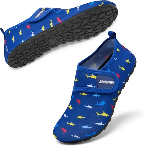 Vista 6 de Limberun Zapatos de agua para niños y niñas, zapatos deportivos acuáticos de secado rápido, ligeros, para piscina, playa, antideslizantes