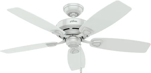 Vista 12 de Hunter Ventilador de techo, viento marino, exterior o interior, 48 pulgadas Negro