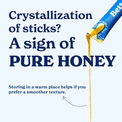 Vista 6 de Better Alt KSM 66 Ashwagandha Honey Sticks Miel orgánica multiflora del Himalaya Ayuda a promover la relajación, la concentración Suplemento