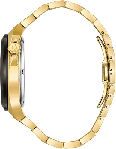 Vista 2 de Bulova Reloj Automático Clásico de Apertura Abierta para Hombre Tono dorado