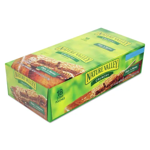 Vista 2 de General Mills Nature Valley - Barra de granola de avena y miel, 1.5 onzas (paquete de 18)
