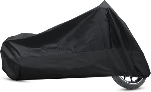 Vista 8 de uxcell L 190T Protector de polvo de lluvia Scooter negro cubierta de motocicleta 86" para Honda