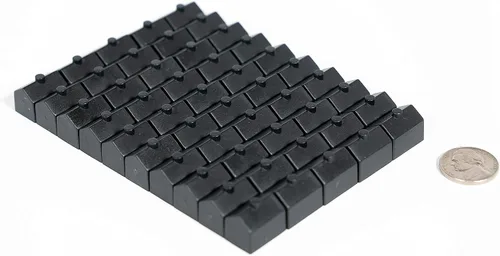 Vista 3 de Hoteles de plástico: Hotel de reemplazo de juego de mesa de color negro