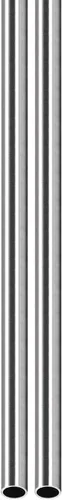 Vista 29 de DTGN Tubo de acero inoxidable 304 de 0.118 in x 0.008 in x 9.843 in (ODxWall TxL) - Paquete de 2 - Bueno para equipos de maquinaria - Tubería