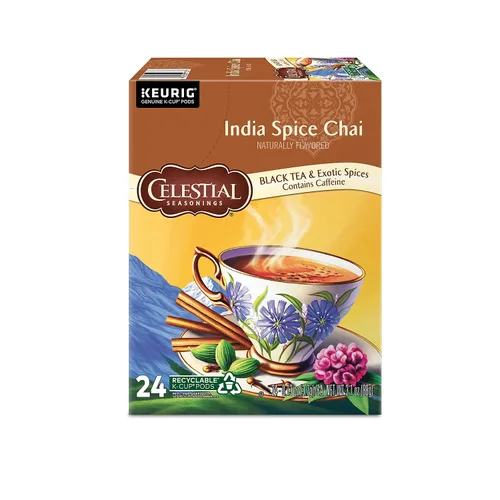 Vista 4 de Celestial Seasonings - Té de hierbas con canela y manzanas, 24