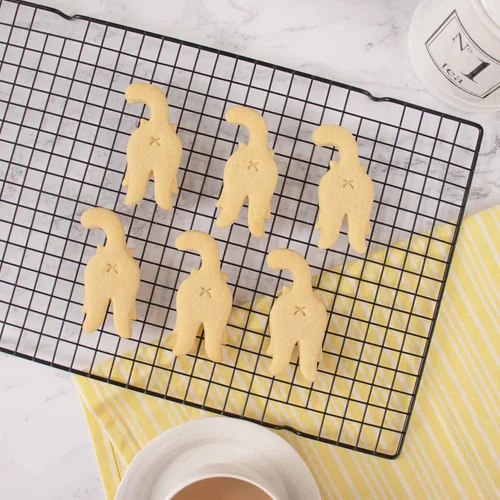 Vista 7 de Kitty Butt cortador de galletas, 1 pieza - Bakerlogy