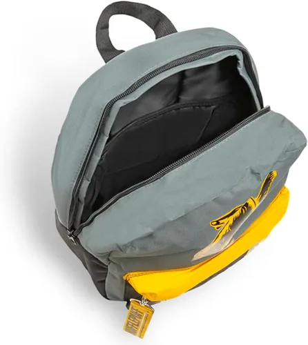 Vista 3 de Harry Potter Mochila para la escuela con bolsa Hufflepuff de 16 pulgadas +