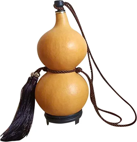Vista 3 de Gazechimp Olla con soporte de base, hervidor de licor, botella de calabaza de gran capacidad para almacenar bebidas y accesorios de pesca acuática