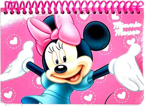 Vista 3 de Disney Mickey Mouse - Libros de autógrafos en espiral, juego de 2 libros (Mickey & Minnie)