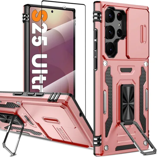 Vista 89 de Funda magnética para Samsung Galaxy Note 20 Ultra con soporte de anillo [con protector de pantalla] [Compatible con carga inalámbrica MagSafe] Funda
