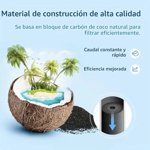 Vista 3 de Waterdrop 7027S - Filtro de grifo compatible con grifo Brita®, cromado