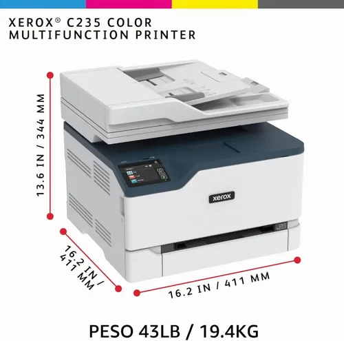 Vista 2 de Xerox C235dni Wireless Color Laser All-in-One Printer