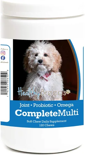 Vista 2 de Healthy Breeds Affenpinscher todo en uno multivitamínico suave masticable 120
