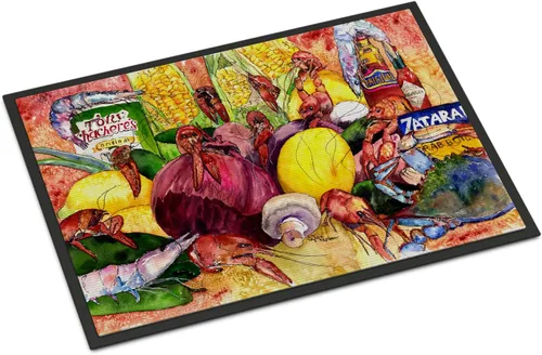 Vista 38 de Caroline's Treasures 1006MAT Pass Bait Shop - Felpudo de 18 x 27 pulgadas, para interiores y exteriores, para entrada, antideslizante, lavable