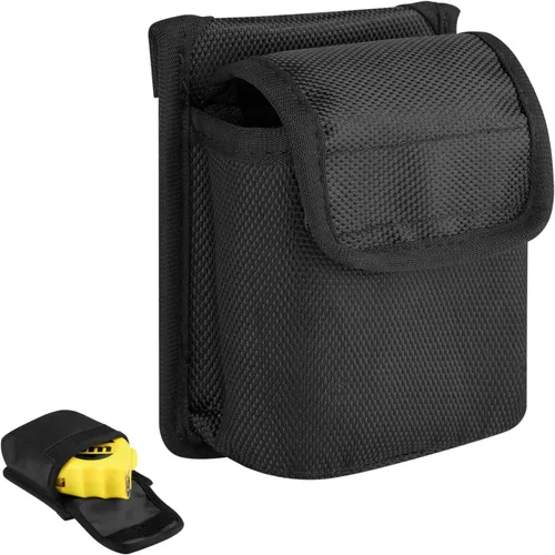 Vista 5 de Bolsa de cintura métrica, organizador de herramientas multiusos para herramientas, bolsa de herramientas pequeña, electricista, aficionado, taller