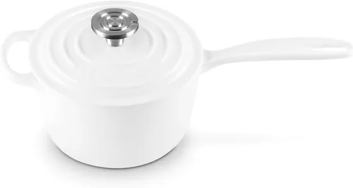Vista 28 de Le Creuset Cacerola Signature de hierro fundido esmaltado, 1.75 cuartos de galón., Artichaut