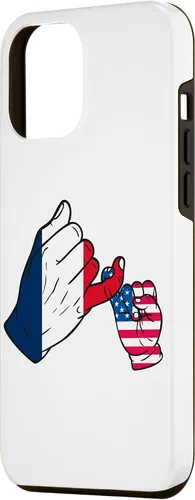 Vista 24 de iPhone XR Parent and child France USA family Case
