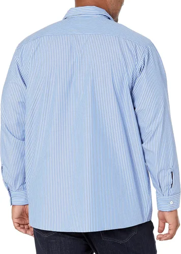 Vista 2 de Red Kap Camisa de trabajo de rayas industriales RK para hombre