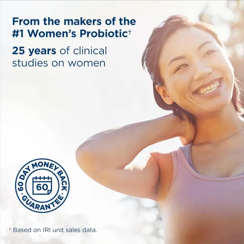 Vista 4 de Renew Life Cápsulas probióticas para mujeres, apoya el equilibrio del pH para mujeres, salud vaginal, urinaria, digestiva e inmunológica, L.