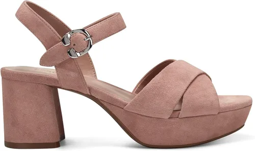 Vista 2 de Aerosoles Sandalia de tacón elegante para mujer, Rosa (Blush)