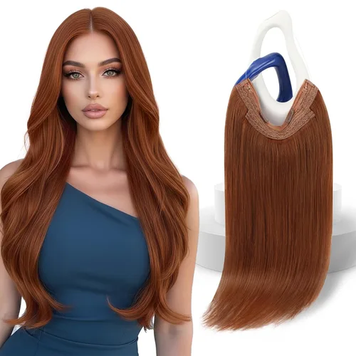 Vista 12 de Sunny - Extensiones de cabello humano real, con cable/hilo y clips ajustables, aplicación invisible, 2.82 onzas, 12 pulgadas, color rubio cenizo