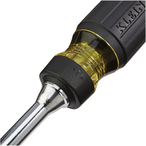 Vista 13 de Klein Tools 32305 - Destornillador de trinquete multibroca, herramienta 15 en 1 con puntas Phillips, ranuradas, cuadradas, Torx y combo