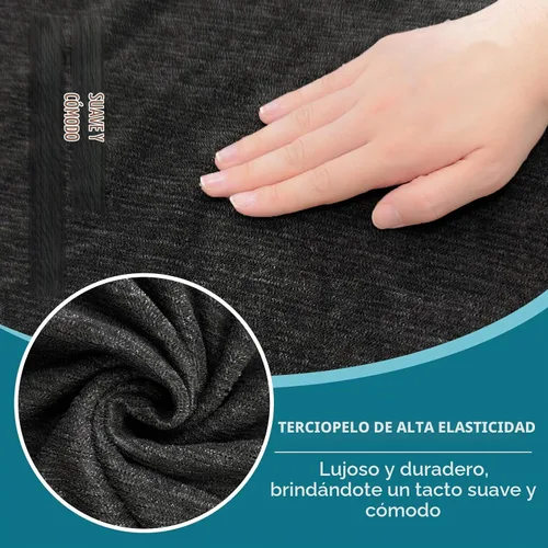 Vista 4 de 2 Fundas para Sillas de Cojín en T con Brazos Súper Elásticas Funda Deslizable para Silla de Sala de Estar para Mascotas y Perros Funda Deslizable