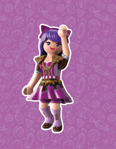Vista 2 de Playmobil EverDreamerz Viona con dije de chocolate y 7 sorpresas