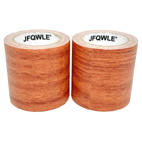 Vista 3 de Parche de cinta de reparación de 2.2 x 15 pies, adhesivo texturizado de madera, parche impermeable realista para suelo, escritorio, silla, sofá