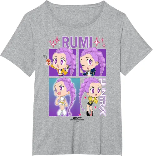 Vista 18 de Camiseta con licencia oficial de Kpop Demon Hunters Rumi
