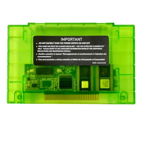 Vista 2 de Classic Edtion Super Games 110 in 1 Multi Game Cartridge for SNES -16 Bit Retro, Classic Game Consoles