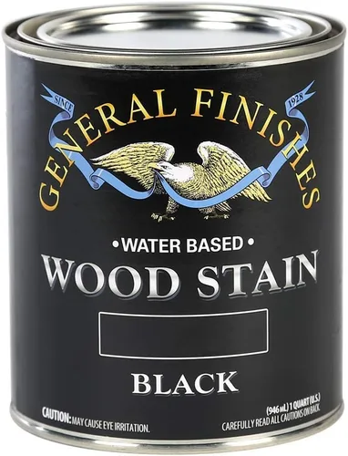 Vista 15 de General Finishes - Tinte para madera a base de agua, 1 cuarto de galón, cereza negra