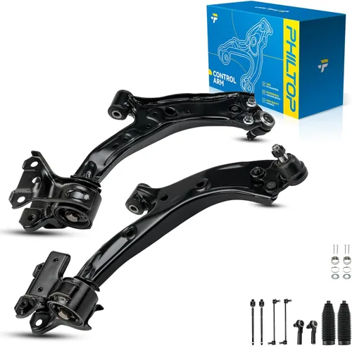 Vista 10 de PHILTOP 6 piezas de brazo de control delantero inferior con barra estabilizadora de rótula para Nissan Rogue 2014-2020 Rogue Sport 2017-2022 Qashqai