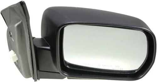 Vista 76 de TRQ Cubierta cromada del espejo manual del lado del pasajero, acabado liso para Volvo VNL 2004-2014