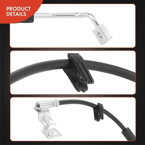 Vista 5 de A-Premium Manguera Hidráulica de Freno Delantero del Conductor Compatible con Modelos Ford y Lincoln - F-150 1999-2003, F-150 Heritage 2004, F-250