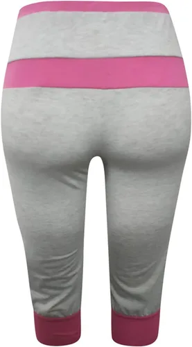 Vista 123 de Pantalones capri para mujer, estilo casual, de verano, elásticos, de cintura alta, pantalones de yoga, ajuste atlético, pantalones deportivos