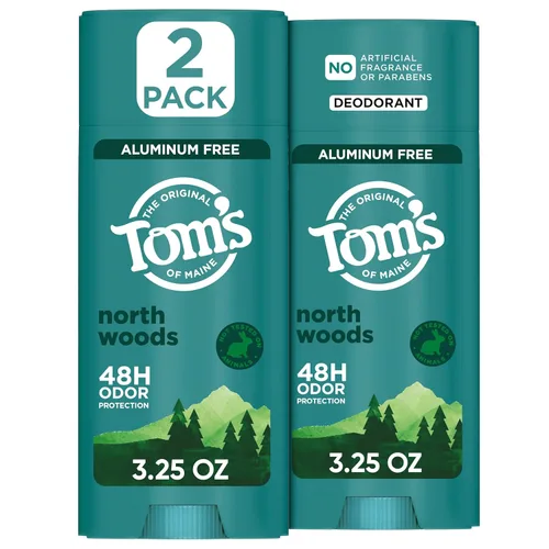 Vista 10 de Tom's of Maine Clean Coast Desodorante Natural Sin Aluminio Para Mujeres y Hombres Se Aplica Transparente Protección Contra Olor y Humedad