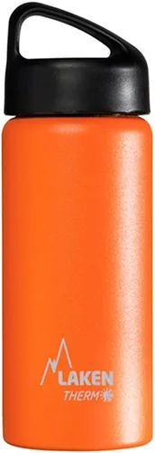 Vista 41 de Laken Thermo Classic - Botella de agua de acero inoxidable aislada al vacío de boca ancha Azul